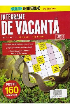 Coperta cărții 'Integrame de vacanță Nr.11 2026'