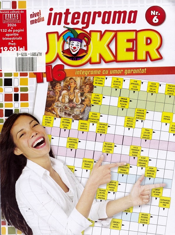 Coperta cărții 'Integrama Joker Nr.6 2026'