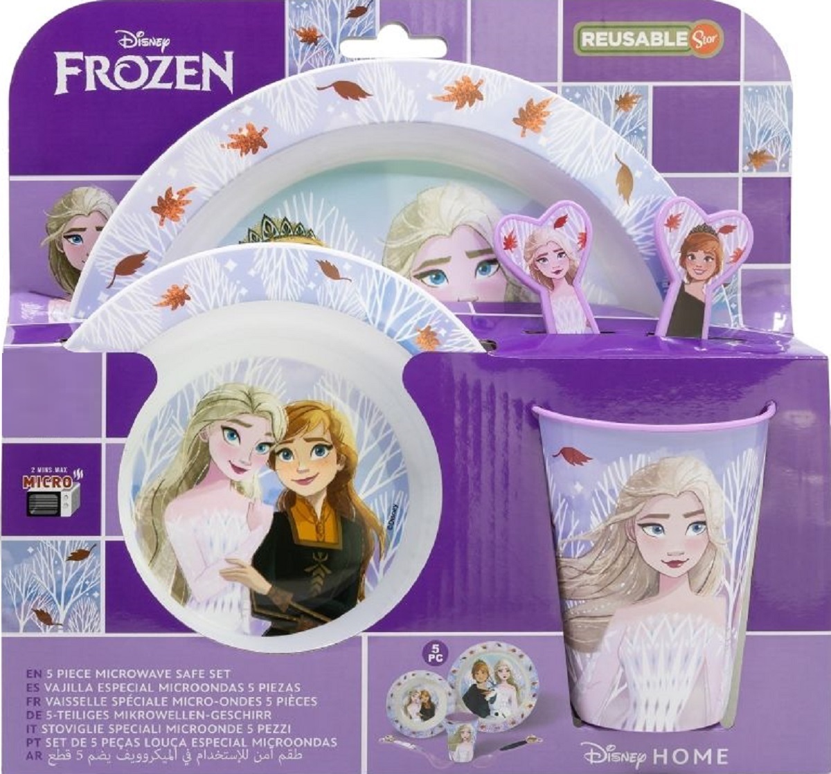 Imaginea produsului 'Set de masă pentru copii. Regatul de Gheață'