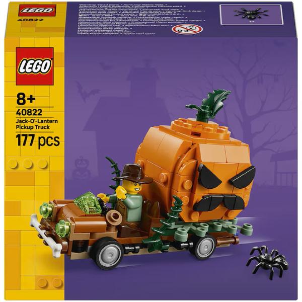 Lego. Camioneta cu dovleac sculptat