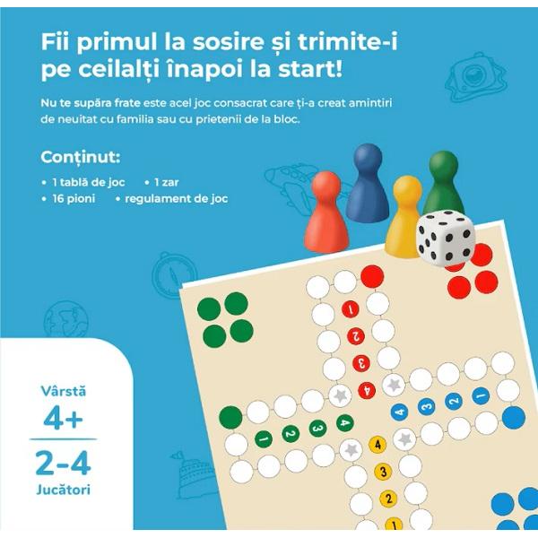 Joc: Nu te supara frate. Travel