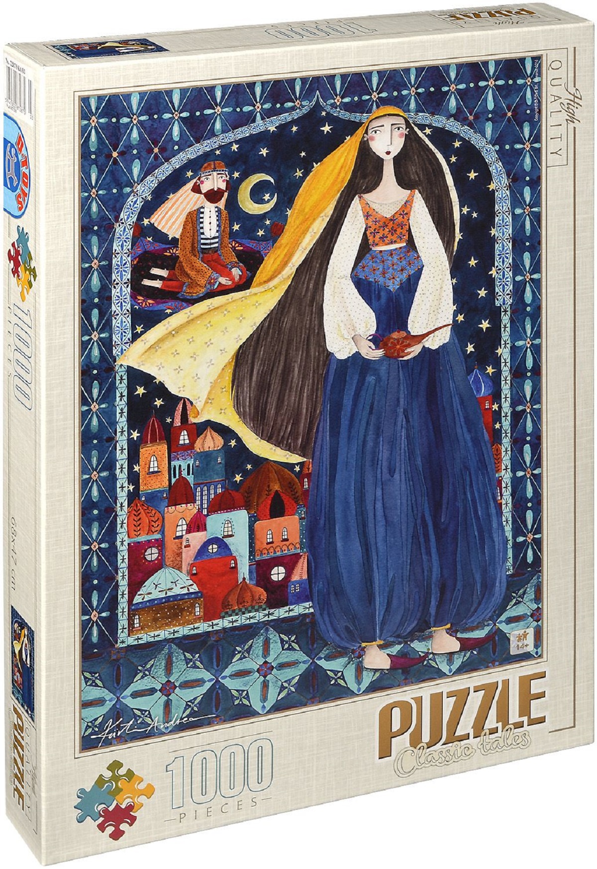 Imaginea produsului 'Puzzle 1000: Kürti Andrea. Arabian nights'