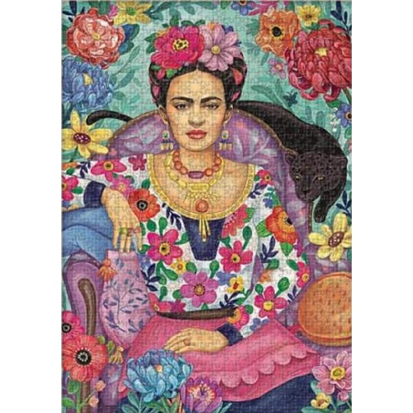 Puzzle 1000: Groos Zselyke. Frida Kahlo