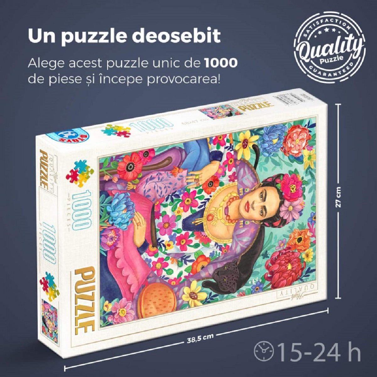 Imaginea produsului 'Puzzle 1000: Groos Zselyke. Frida Kahlo'