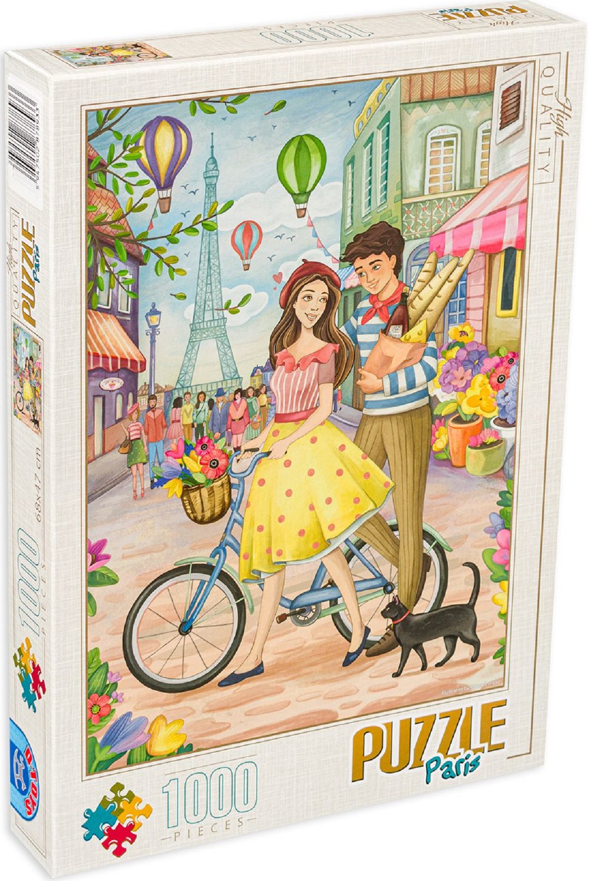 Imaginea produsului 'Puzzle 1000: Groos Zselyke. Paris'