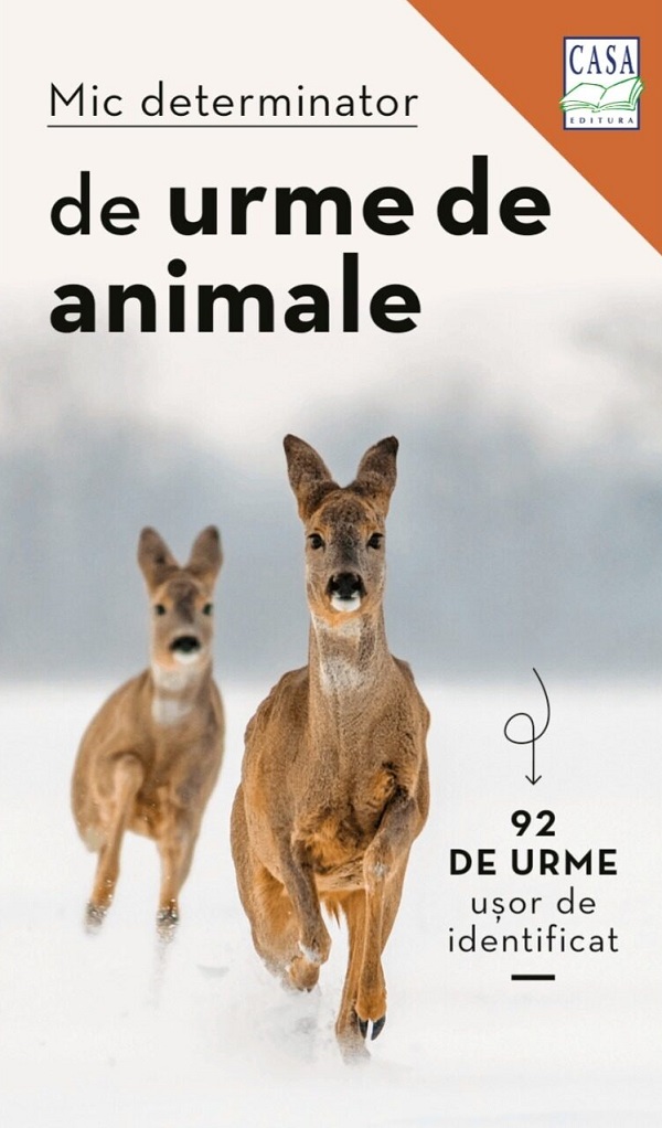 Coperta cărții 'Mic determinator de urme de animale - Frank Hecker'