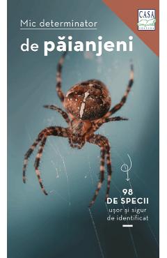 Coperta cărții 'Mic determinator de paianjeni - Lars Wilker'