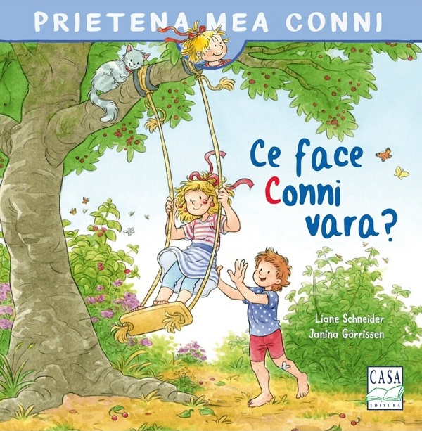 Coperta cărții 'Ce face Conni vara? - Liane Schneider'