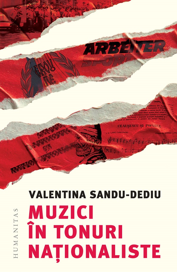 Coperta cărții 'Muzici în tonuri naționaliste - Valentina Sandu-Dediu'