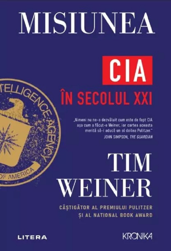 Coperta cărții 'Misiunea. CIA în secolul XXI - Tim Weiner'