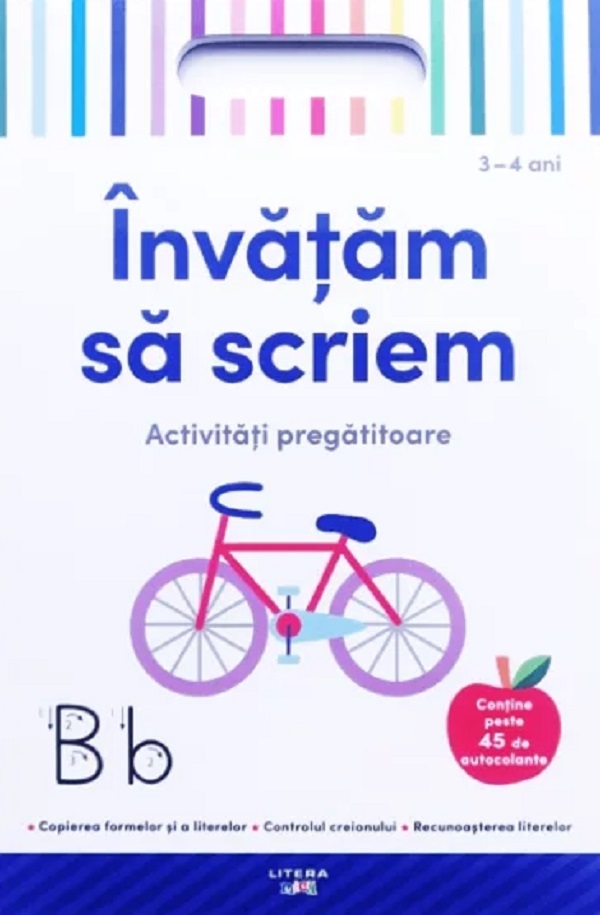 Coperta cărții 'Învățăm să scriem. Activități pregătitoare'