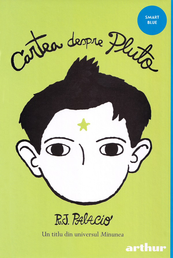 Coperta cărții 'Cartea despre Pluto - R.J. Palacio'