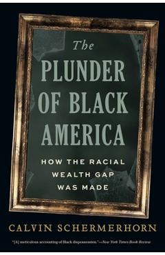 Coperta cărții 'The Plunder of Black America: How the Racial Wealth Gap Was Made - Calvin Schermerhorn'