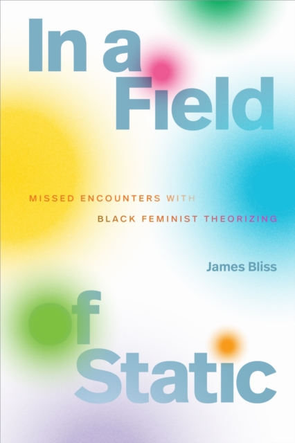 Coperta cărții 'In a Field of Static: Missed Encounters with Black Feminist Theorizing - James Bliss'