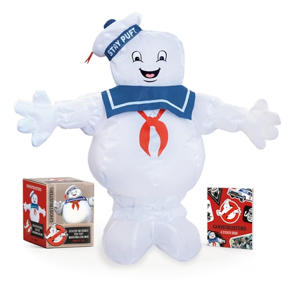 Coperta cărții 'Ghostbusters: Desktop Inflatable Stay Puft Marshmallow Man: Stands 16 Tall -'
