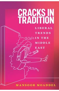 Coperta cărții 'Cracks in Tradition: Liberal Trends in the Middle East - Mansoor Moaddel'