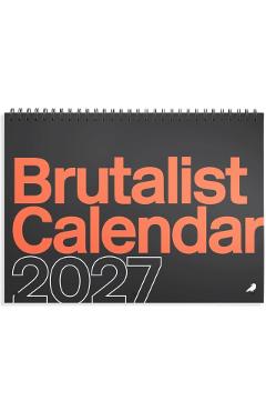 Coperta cărții 'Brutalist Calendar 2027 - Derek Lamberton'