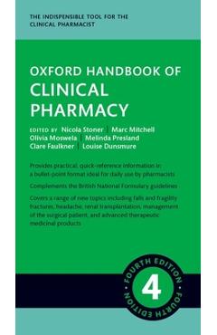 Coperta cărții 'Oxford Handbook of Clinical Pharmacy - Nicola Stoner'