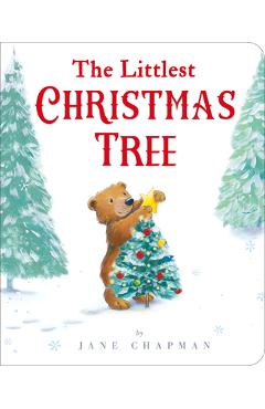 Coperta cărții 'The Littlest Christmas Tree - Jane Chapman'
