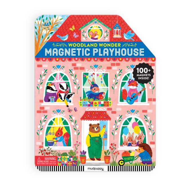 Coperta cărții 'Woodland Wonder Magnetic Playhouse -'