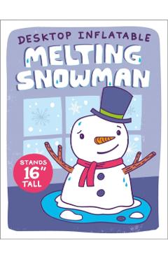 Coperta cărții 'Desktop Inflatable Melting Snowman: Stands 16 Tall -'