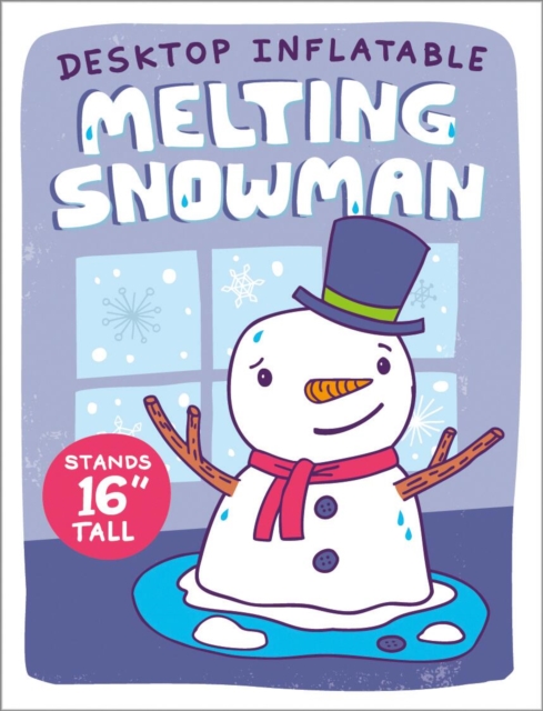 Coperta cărții 'Desktop Inflatable Melting Snowman: Stands 16 Tall -'