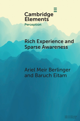 Coperta cărții 'Rich Experience and Sparse Awareness: Sensing More Than We Know - Ariel Meir Berlinger'