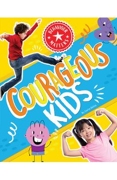 Coperta cărții 'Courageous Kids - Carla Delos'