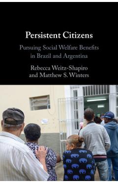 Coperta cărții 'Persistent Citizens - Rebecca Weitz-shapiro'
