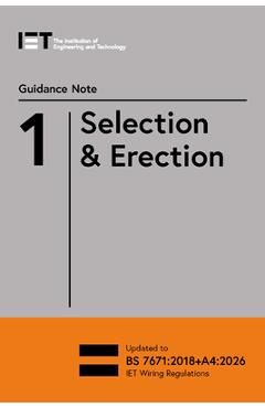 Coperta cărții 'Guidance Note 1: Selection & Erection -'
