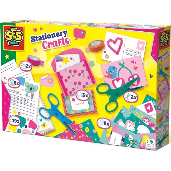 Set creativ: Papetarie pentru copii
