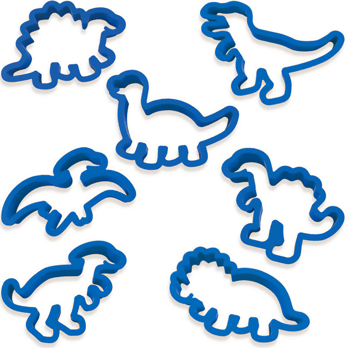 Imaginea produsului 'Forme de tăiat plastilină. Dino'