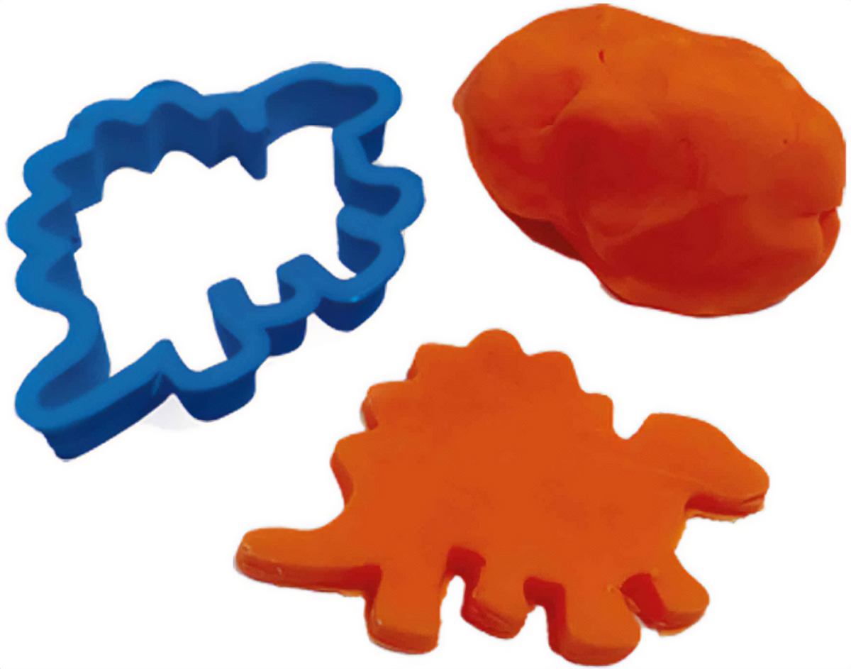 Imaginea produsului 'Forme de tăiat plastilină. Dino'