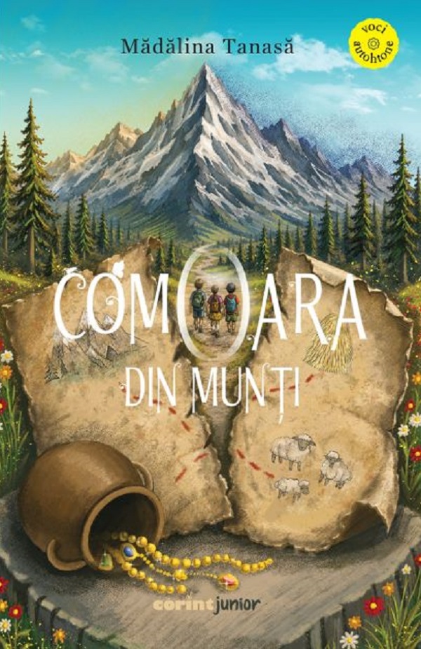 Coperta cărții 'Comoara din munți - Mădălina Tanasă'