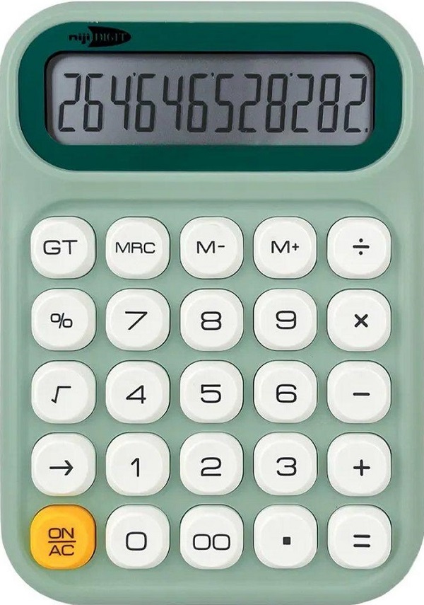 Imaginea produsului 'Calculator de birou 12 Digits. Verde'