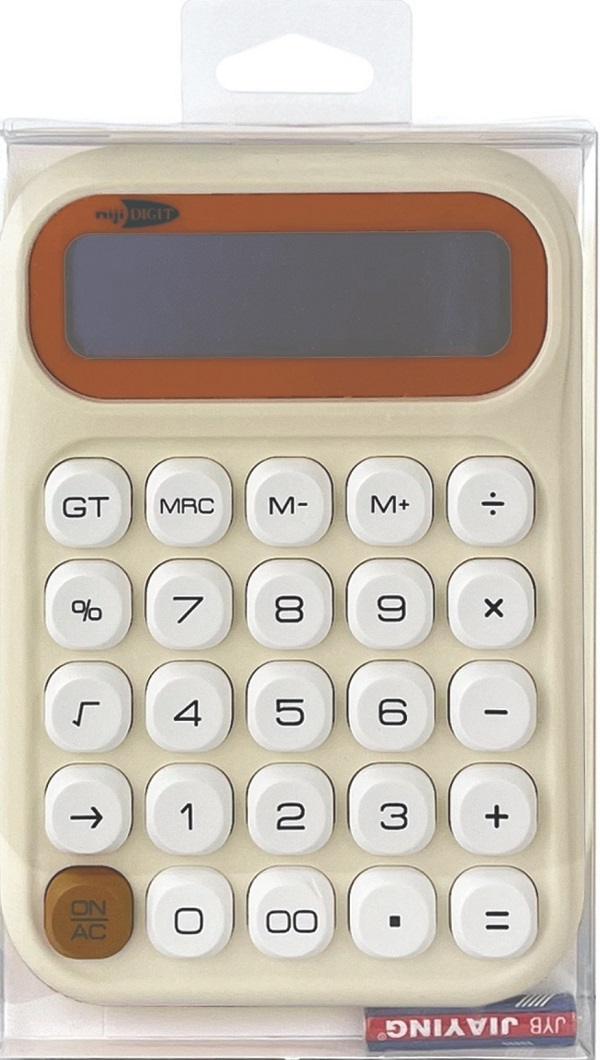 Imaginea produsului 'Calculator de birou 12 Digits. Crem'