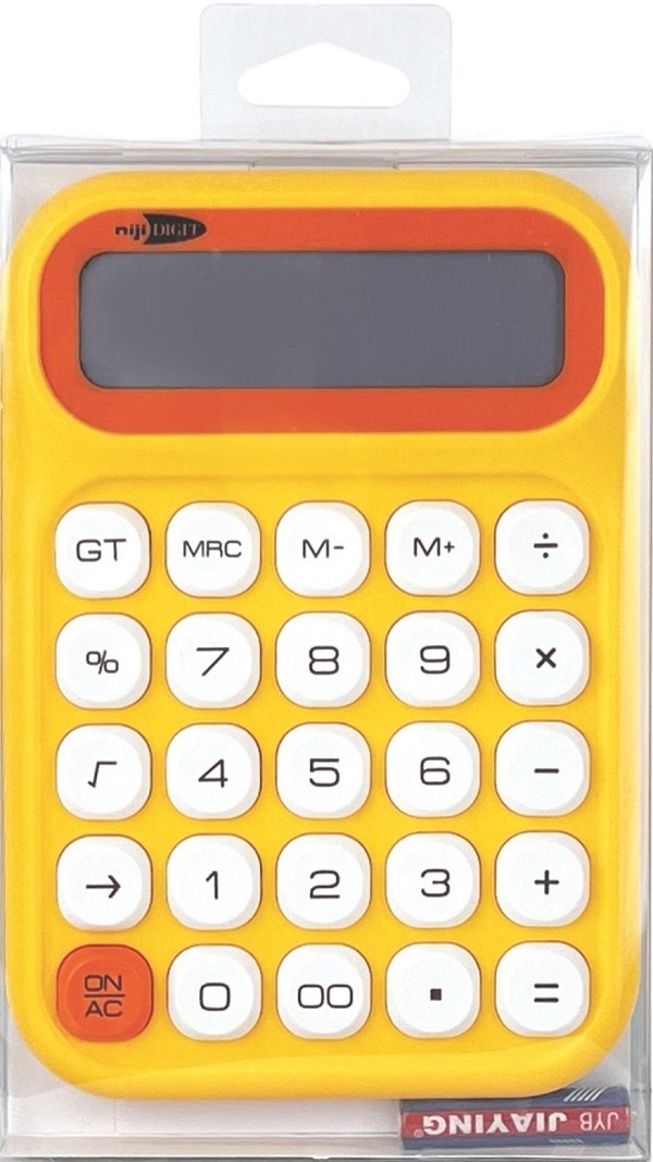 Imaginea produsului 'Calculator de birou 12 Digits. Galben'