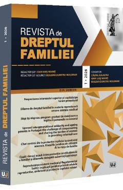 Coperta cărții 'Revista de Dreptul Familiei Nr.1 din 2026'