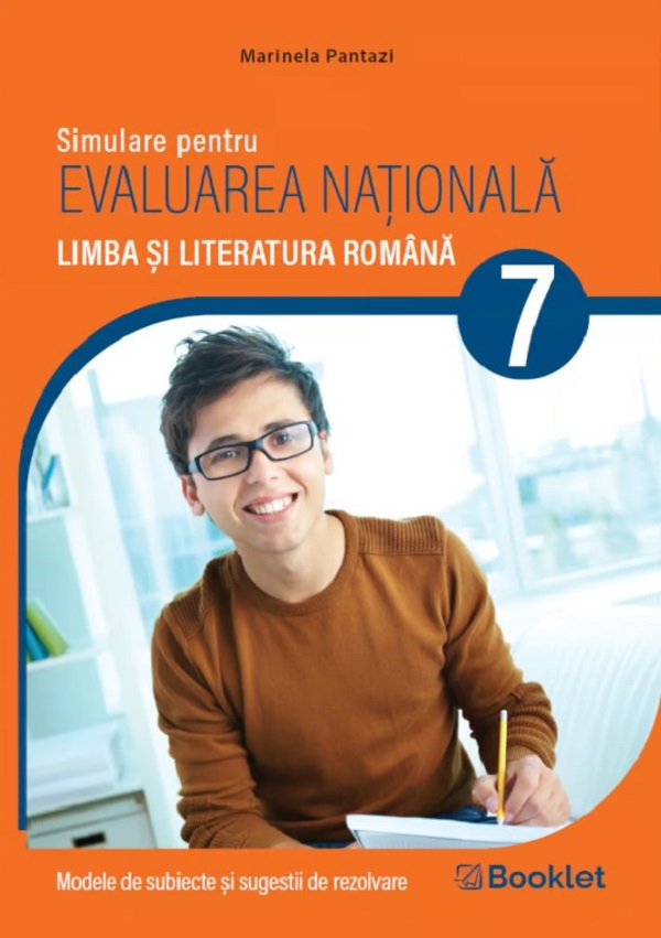 Coperta cărții 'Limba și literatura română - Clasa 7 - Simulare pentru Evaluarea Națională - Marinela Pantazi'