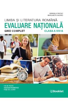 Coperta cărții 'Evaluare Nationala. Limba si literatura romana. Ghid complet - Clasa 8 - Marinela Pantazi, Margareta Onofrei'