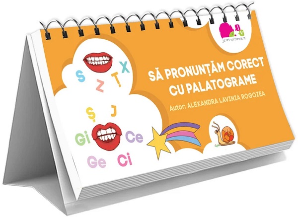 Coperta cărții 'Să pronunțăm corect cu palatograme - Alexandra Lavinia Rogozea'