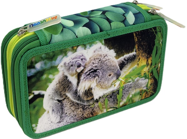 Imaginea produsului 'Penar echipat: Koala cu puiul'