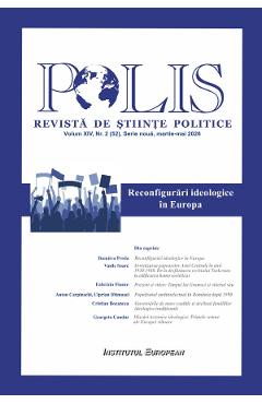 Coperta cărții 'Polis Vol.14 nr.2 (52) Martie-Mai 2026. Reconfigurări ideologice în Europa'