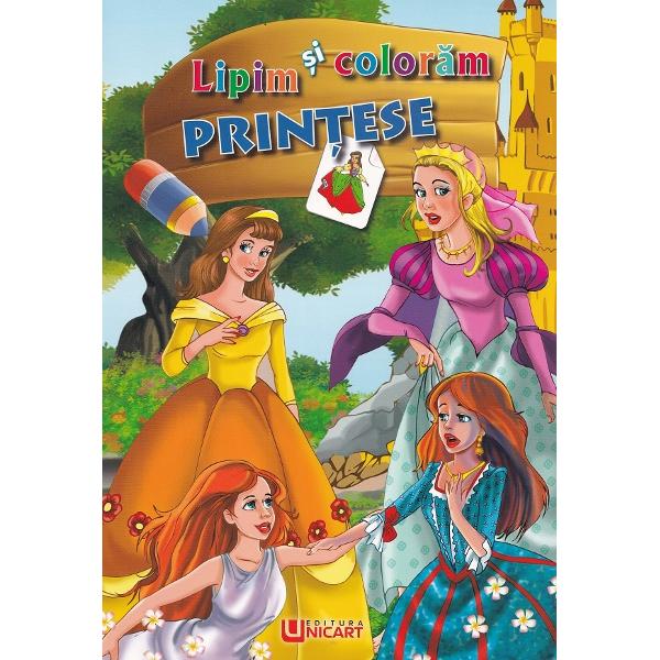 Lipim si coloram. Printese