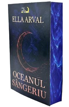 Coperta cărții 'Oceanul sângeriu. Seria Candoarea Veninului - Ella Arval'