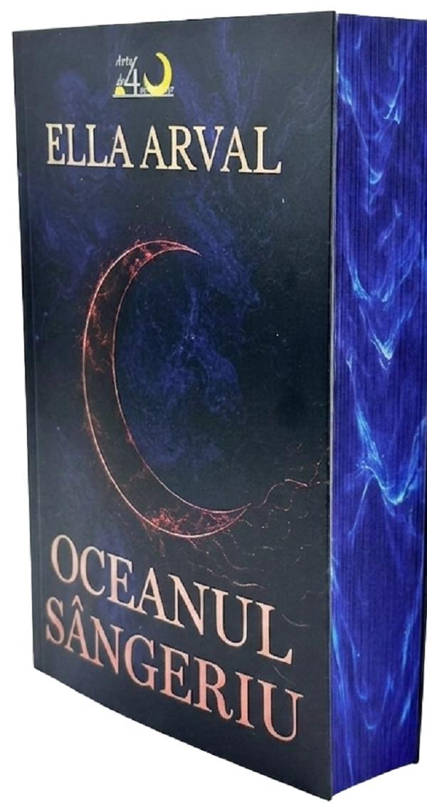 Coperta cărții 'Oceanul sângeriu. Seria Candoarea Veninului - Ella Arval'