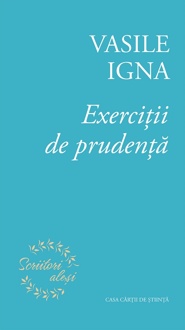 Coperta cărții 'Exerciții de prudență - Vasile Igna'