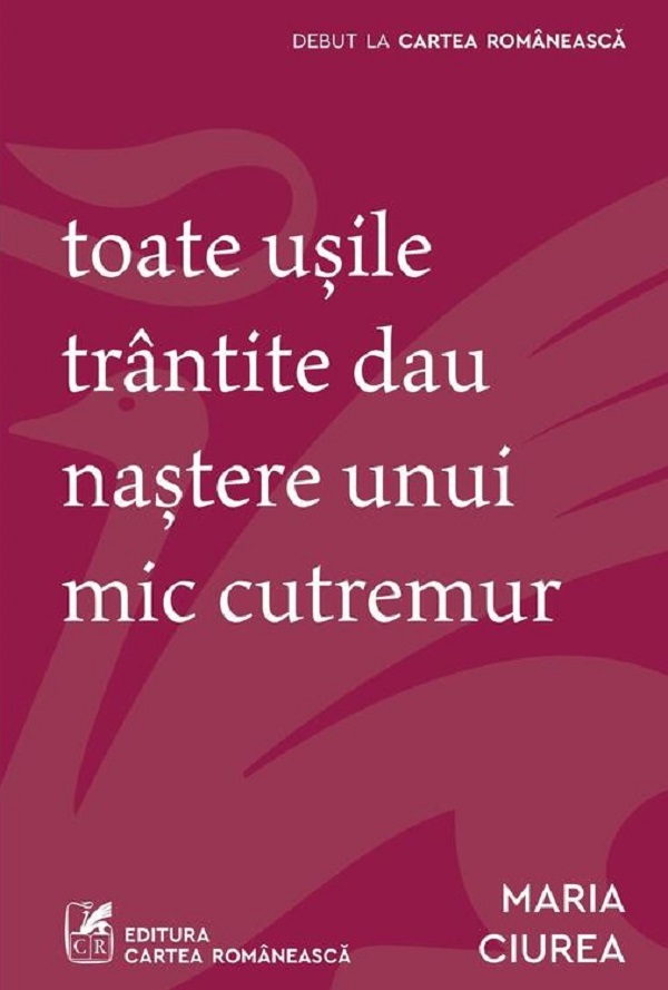 Toate usile trantite dau nastere unui mic cutremur - Maria Ciurea