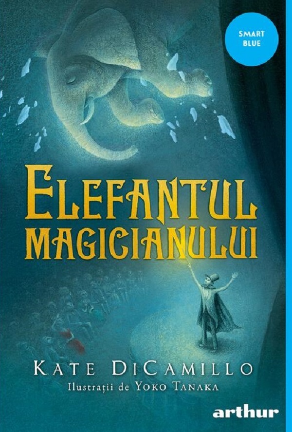 Coperta cărții 'Elefantul magicianului - Kate DiCamillo'
