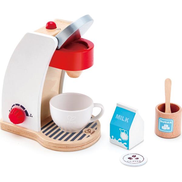 Jucarie din lemn: Aparat de cafea